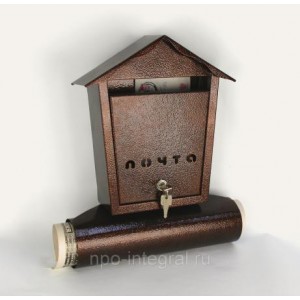 Ящик для почты для частного дома Домик